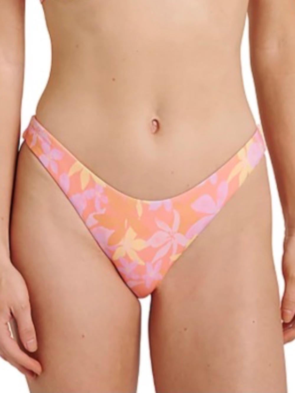 Quiksilver Women's Naomi Out Of Office Floral Bikini Bottom - Size: Medium